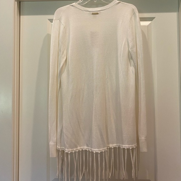 Michael Kors LS Fringe Sweater NWT - Picture 4 of 4